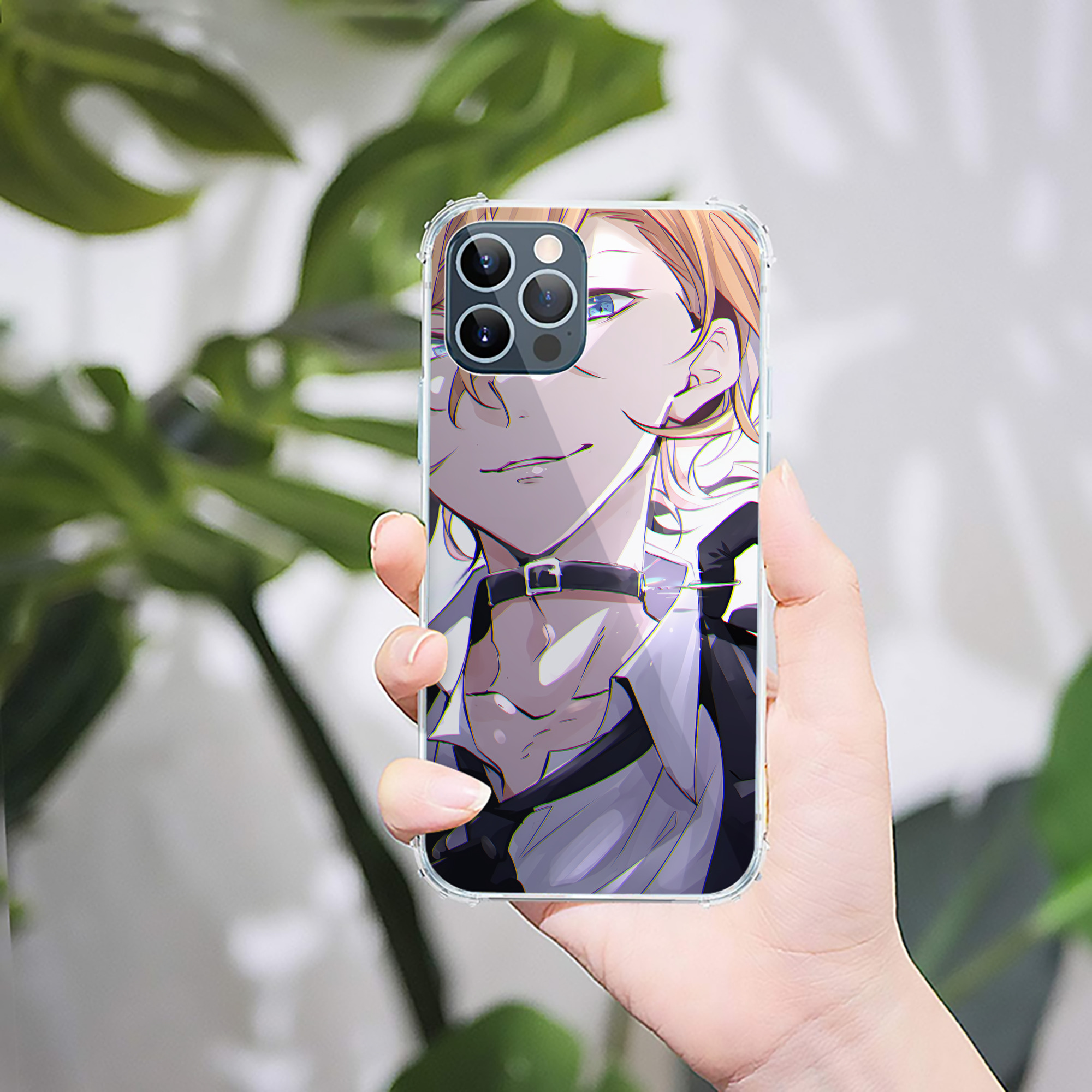 （画像用） 文豪ストレイドッグス Bungo Stray Dogs 【iPhone 12シリーズ対応】透明スマホケース（クリアソフトケース）